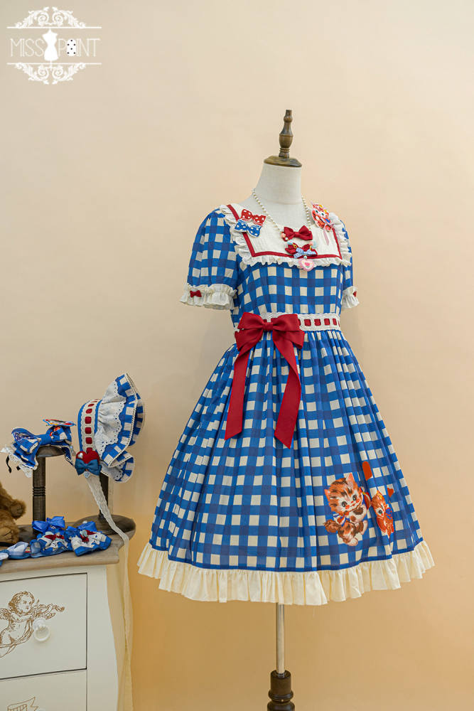 Miss Point Sweet Kitty Lolita One Piece