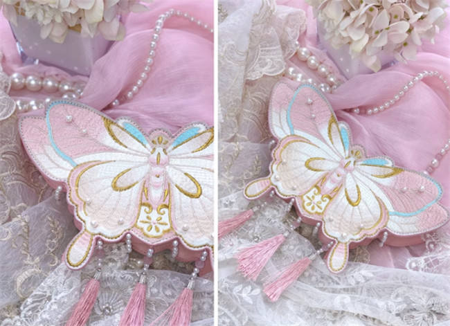 The Butterfly Embroidery Bag