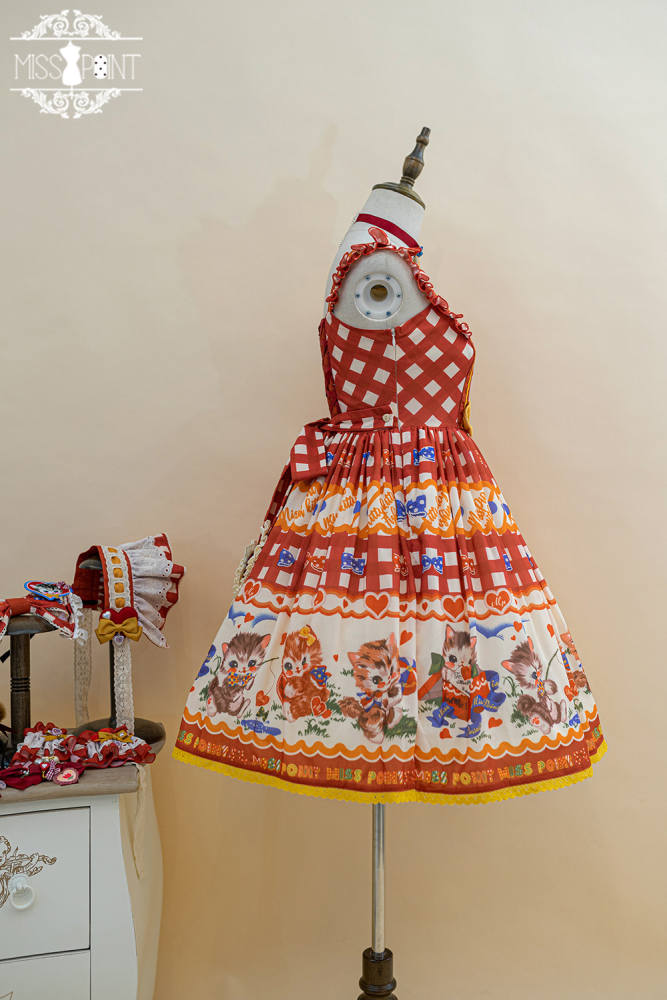 Miss Point Sweet Kitty Lolita Jumper Dress