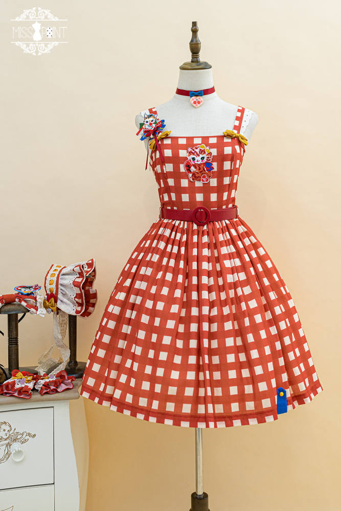 Miss Point Sweet Kitty Lolita Jumper Dress