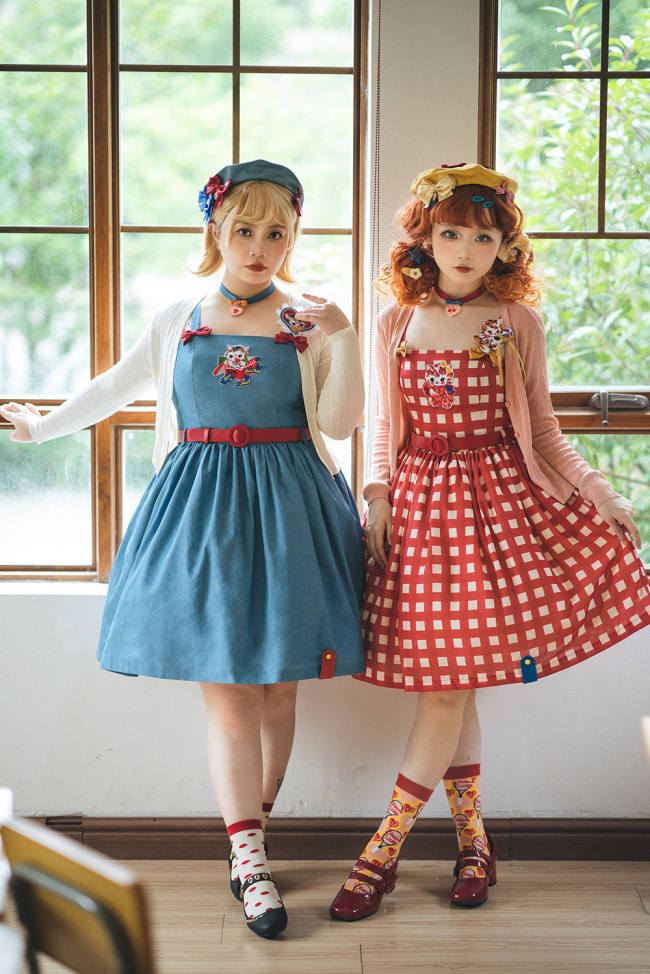 Miss Point Sweet Kitty Lolita Jumper Dress
