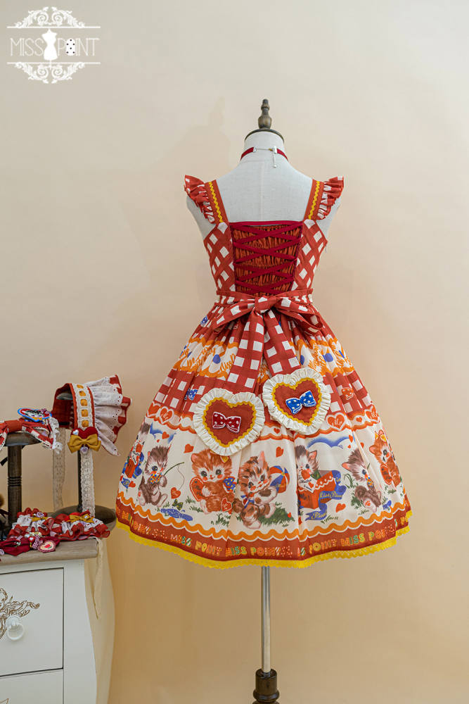 Miss Point Sweet Kitty Lolita Jumper Dress