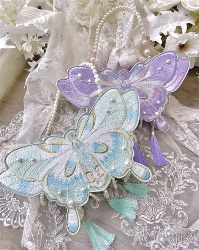 The Butterfly Embroidery Bag