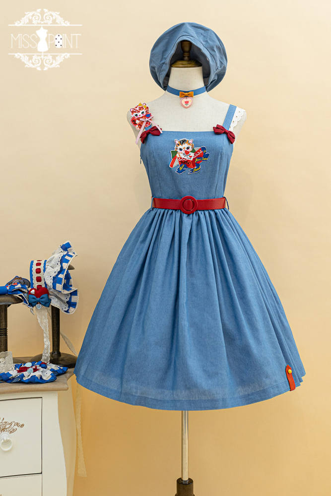 Miss Point Sweet Kitty Lolita Jumper Dress