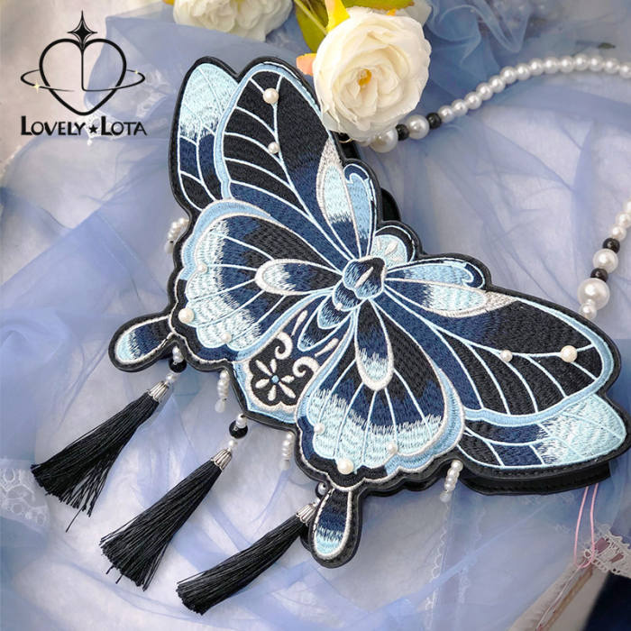 The Butterfly Embroidery Bag