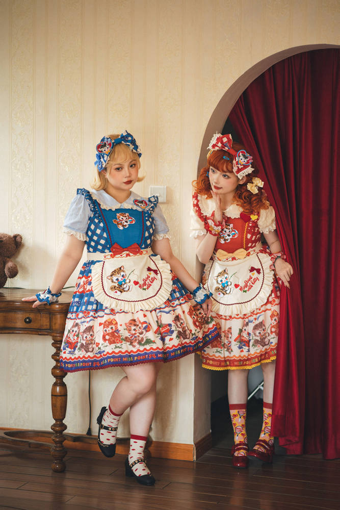 Miss Point Sweet Kitty Lolita Jumper Dress