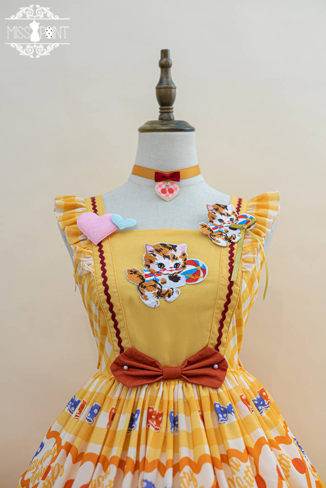 Miss Point Sweet Kitty Lolita Jumper Dress
