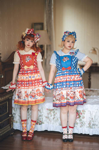 Miss Point Sweet Kitty Lolita Jumper Dress