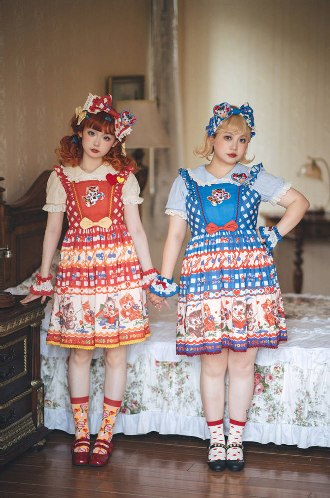 Miss Point Sweet Kitty Lolita Jumper Dress