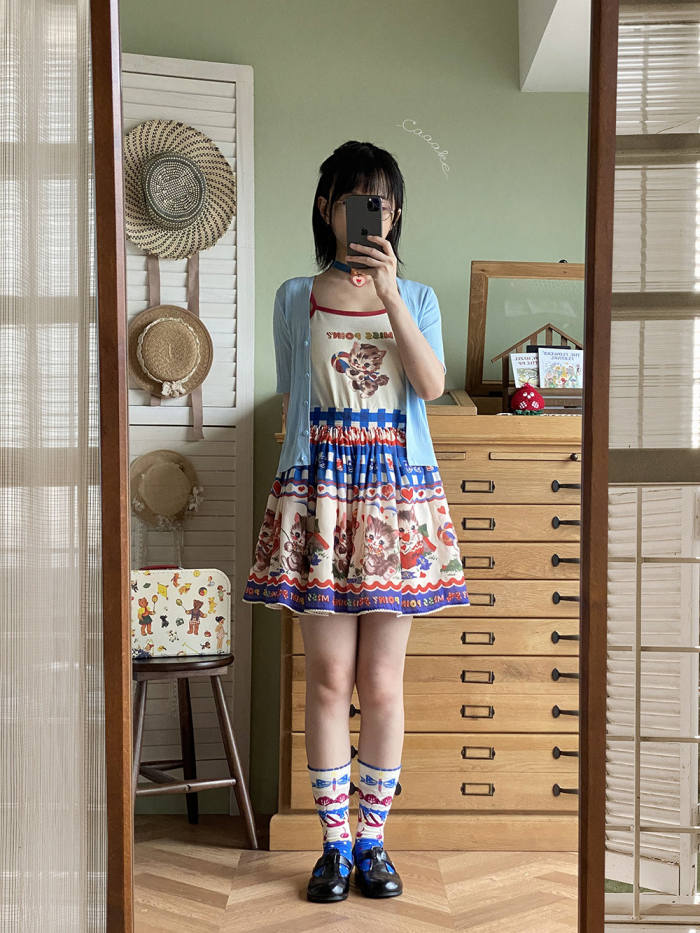 Miss Point Sweet Kitty Lolita Skirt