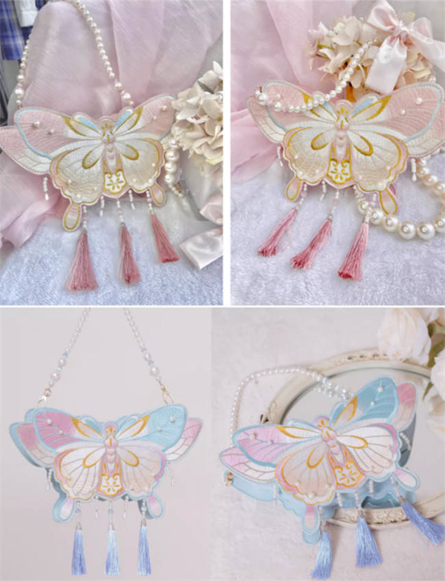 The Butterfly Embroidery Bag