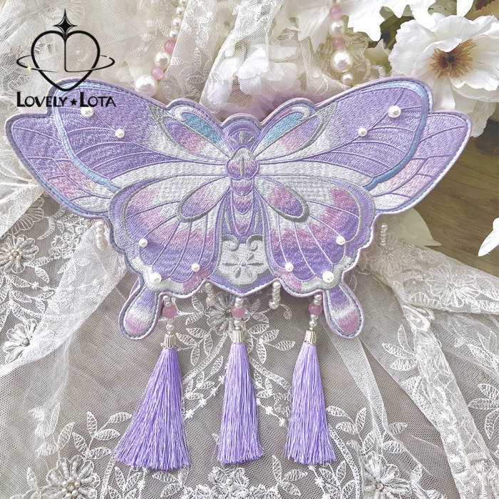 The Butterfly Embroidery Bag