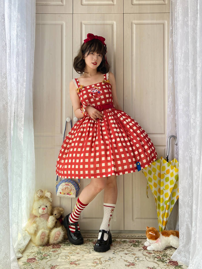 Miss Point Sweet Kitty Lolita Jumper Dress