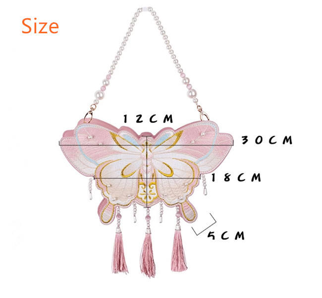 The Butterfly Embroidery Bag