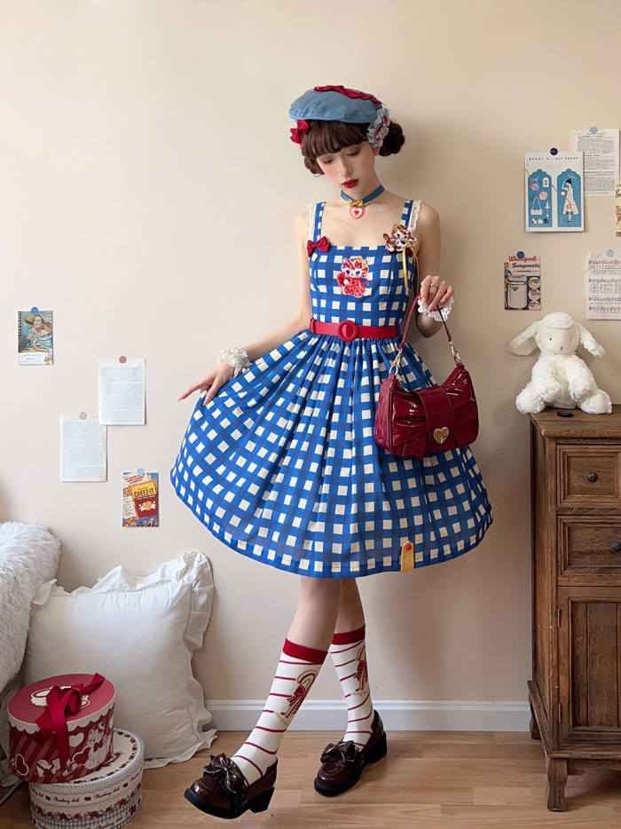Miss Point Sweet Kitty Lolita Jumper Dress