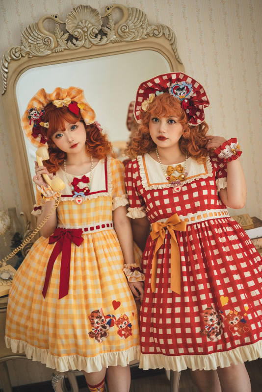 Miss Point Sweet Kitty Lolita One Piece