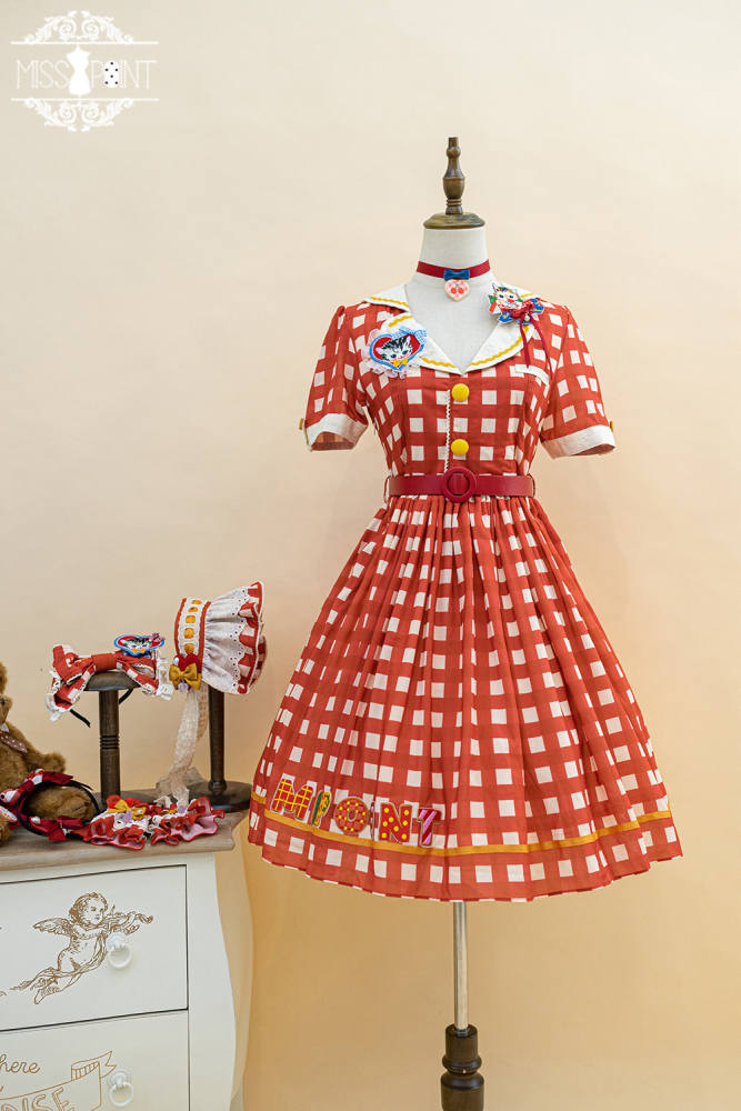 Miss Point Sweet Kitty Lolita One Piece