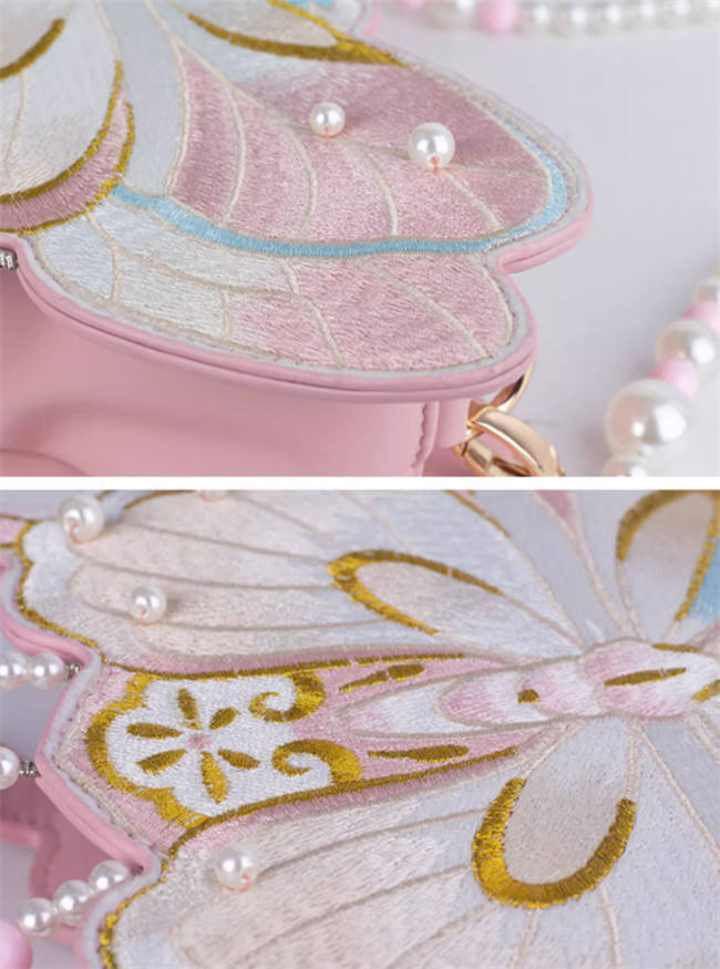 The Butterfly Embroidery Bag