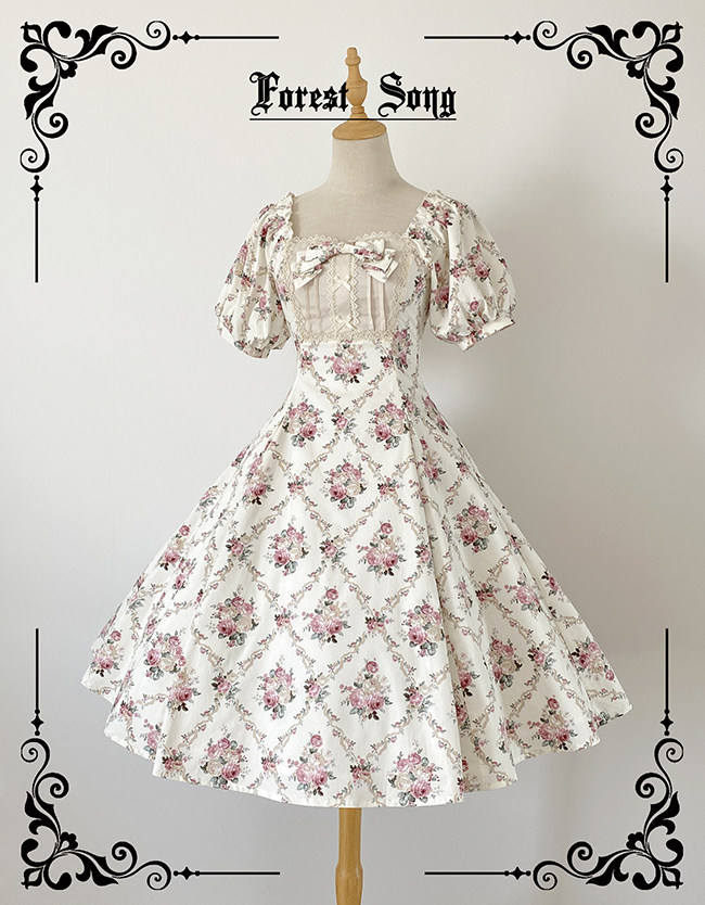 Forest Song Makino Poetry Elegant Lolita Dress