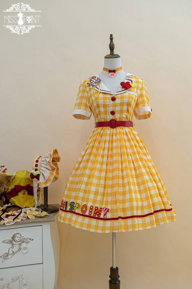Miss Point Sweet Kitty Lolita One Piece