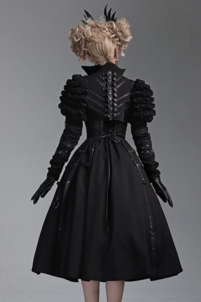 Foxtrot ~Wilde Jagd~ Gothic Black Corset JSK and Short Jacket