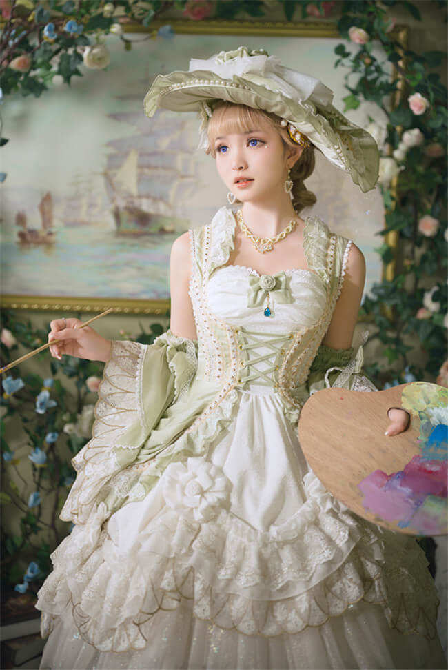 YUPBRO Lolita Ripalbella Classic Lolita Dress, Blouse and Accessories