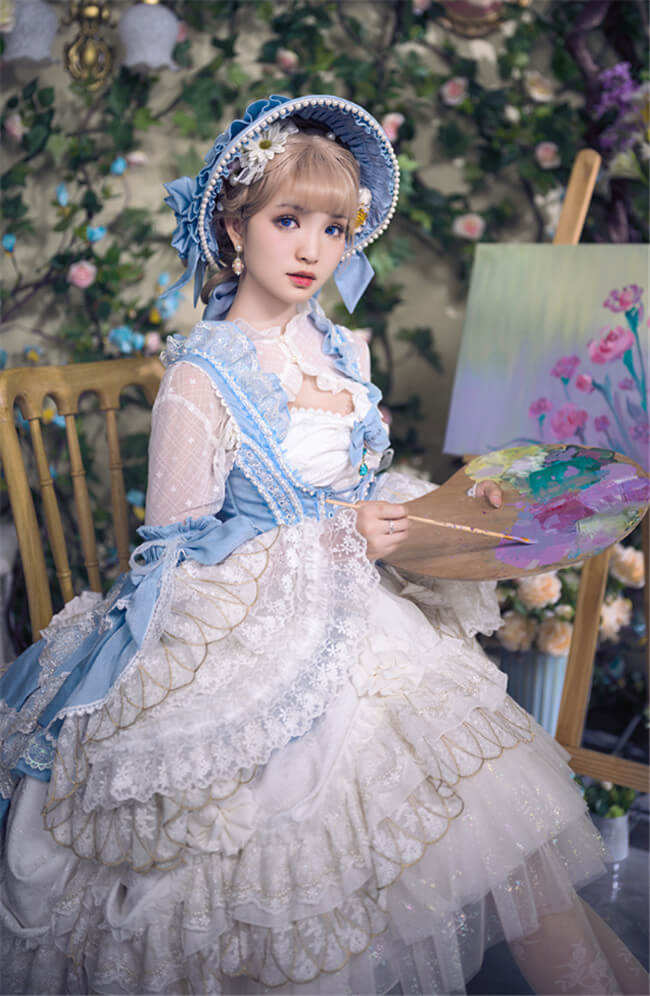 YUPBRO Lolita Ripalbella Classic Lolita Dress, Blouse and Accessories