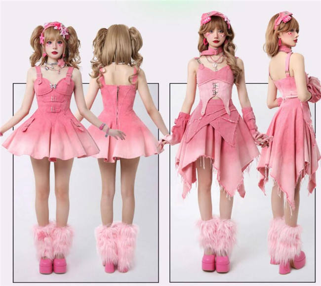 Summer Butterfly Project Jeans Dress and Sets