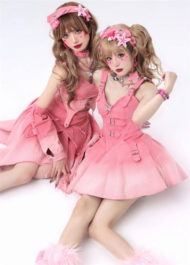 Summer Butterfly Project Jeans Dress and Sets