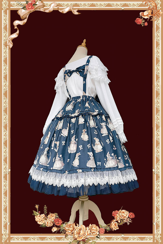 Infanta Miss Rabbit Lolita Top and Skirt