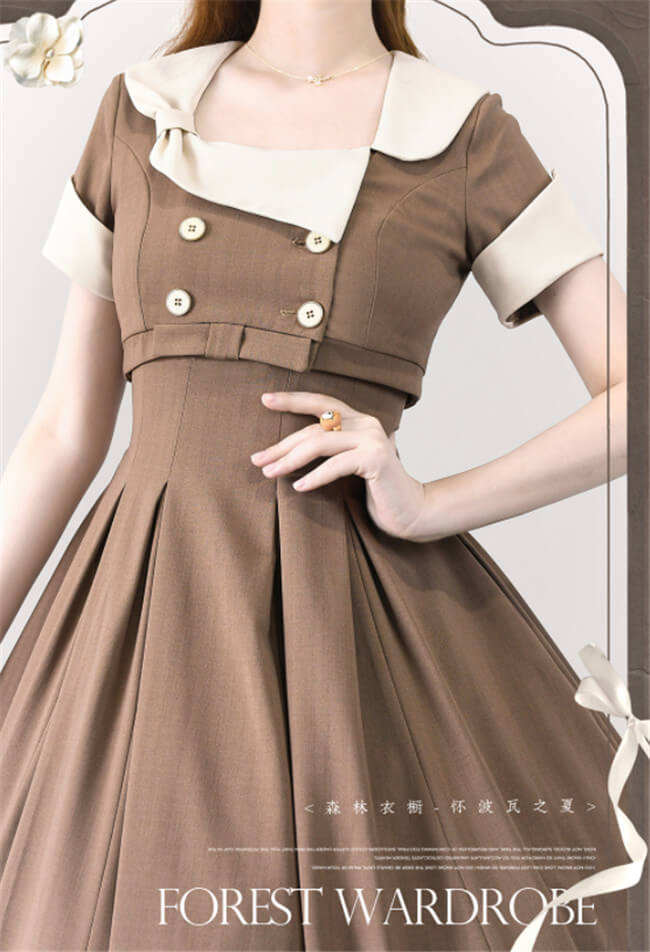 Forest Wardrobe The Summer of Waibowa Classic Lolita Dress and Coat