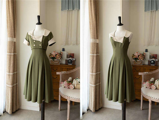 Forest Wardrobe The Summer of Waibowa Classic Lolita Dress and Coat