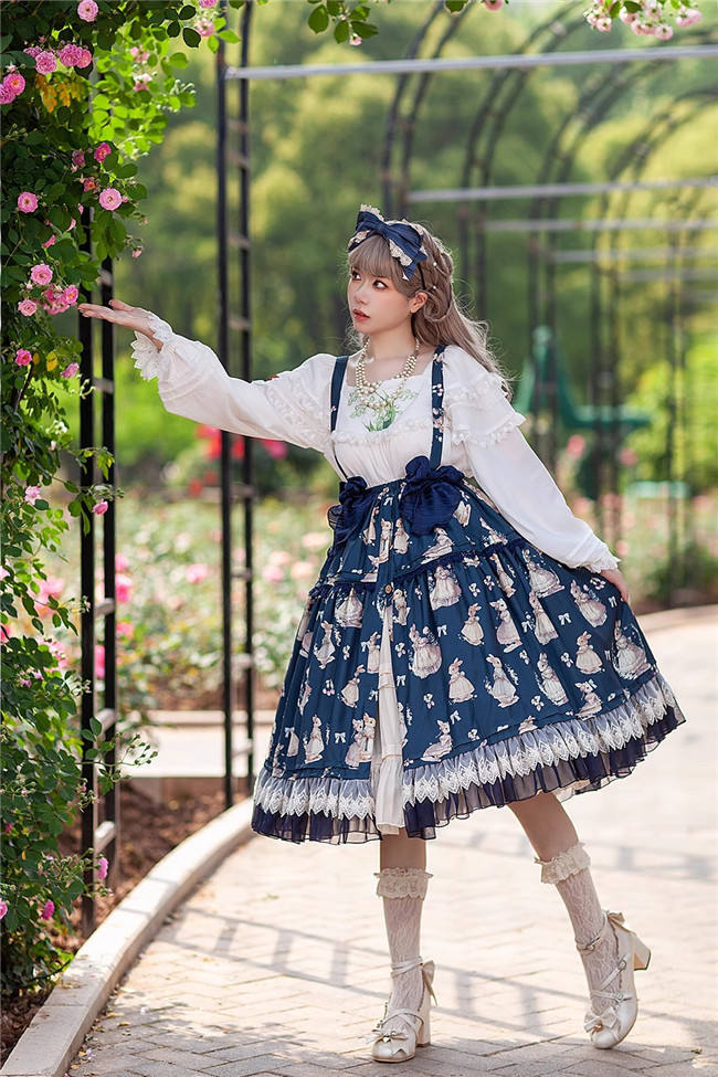 Infanta Miss Rabbit Lolita Top and Skirt