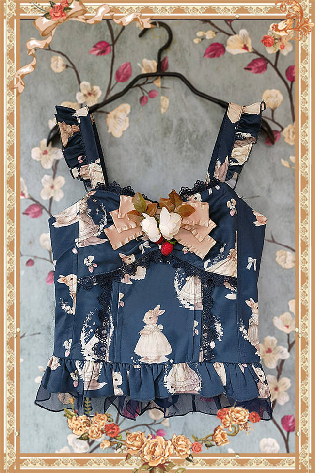Infanta Miss Rabbit Lolita Top and Skirt