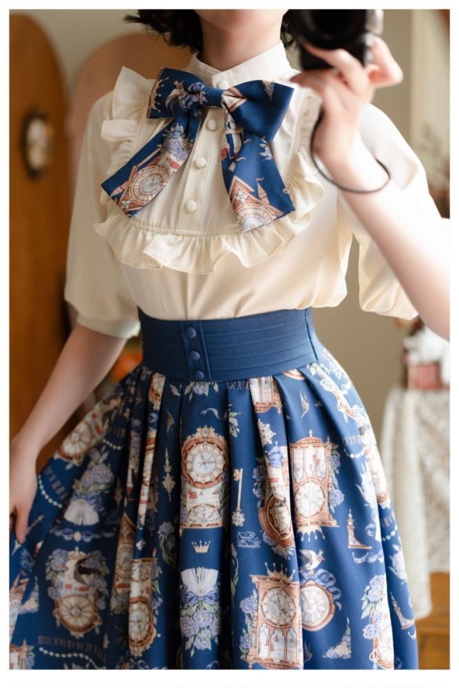 Forest Wardrobe Eternal Echo Classic Lolita Skirt and Blouse