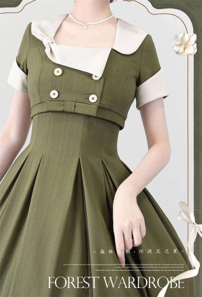 Forest Wardrobe The Summer of Waibowa Classic Lolita Dress and Coat
