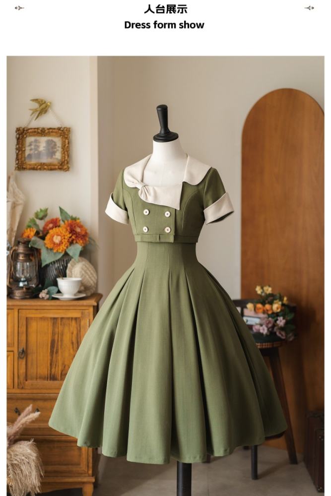 Forest Wardrobe The Summer of Waibowa Classic Lolita Dress and Coat
