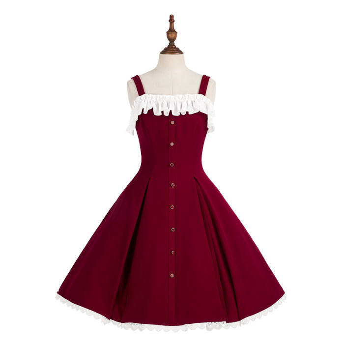 The Piano and the Song Lolita Jumper Dress