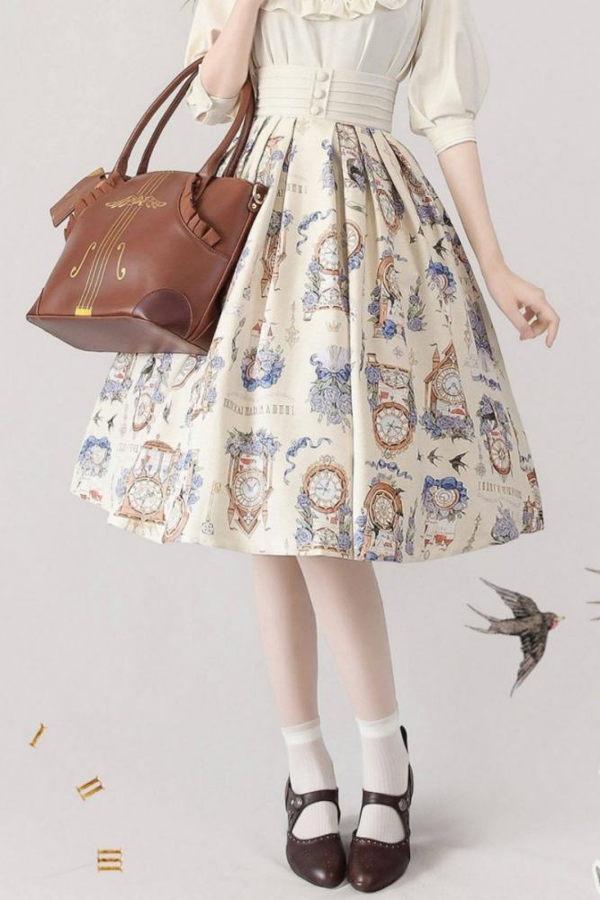Forest Wardrobe Eternal Echo Classic Lolita Skirt and Blouse