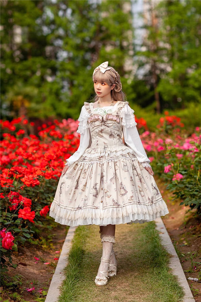 Infanta Miss Rabbit Lolita Top and Skirt