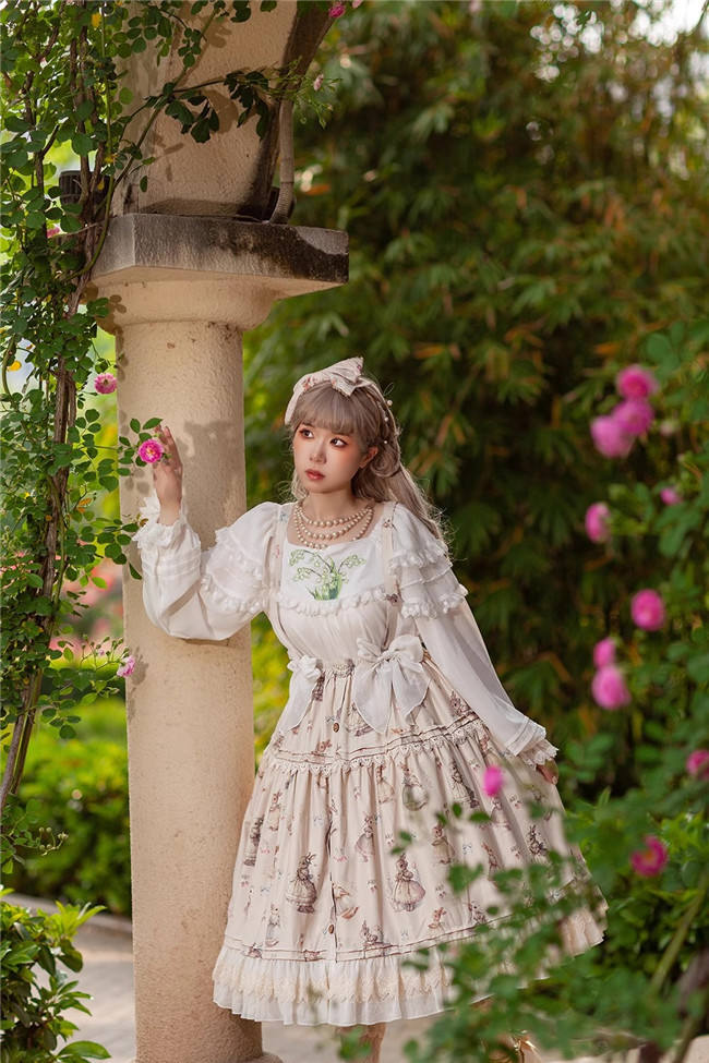 Infanta Miss Rabbit Lolita Top and Skirt