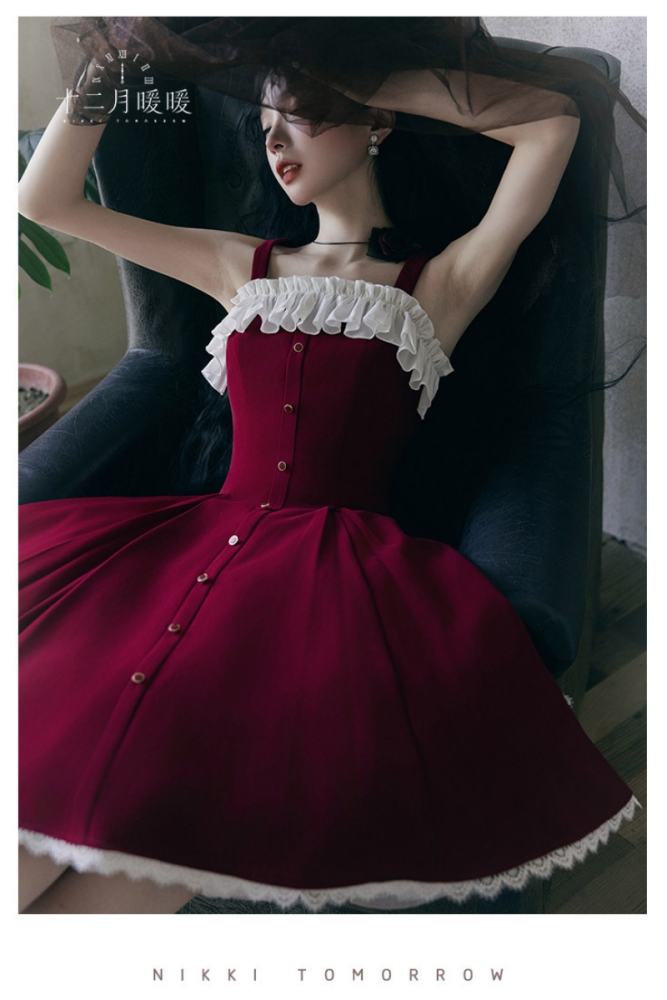 The Piano and the Song Lolita Jumper Dress