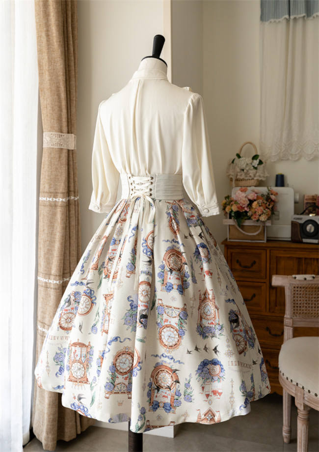 Forest Wardrobe Eternal Echo Classic Lolita Skirt and Blouse