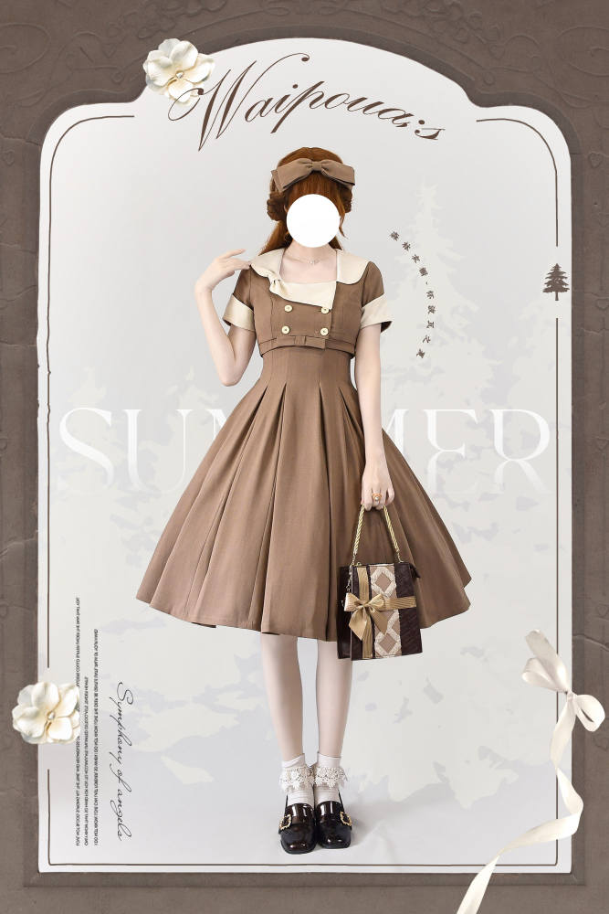 Forest Wardrobe The Summer of Waibowa Classic Lolita Dress and Coat