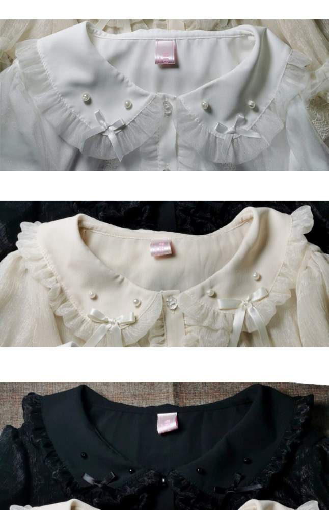 Sweet Rabbit Chiffon Lolita Blouse