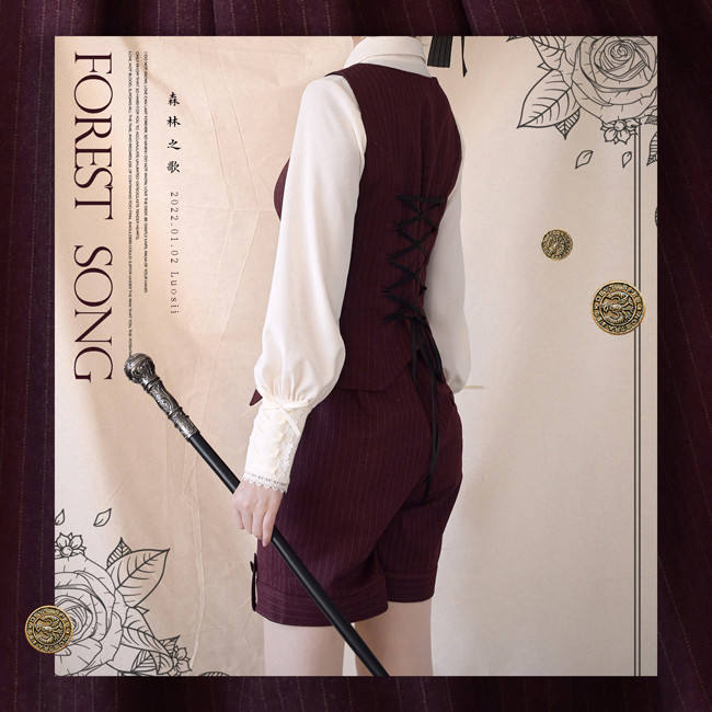 The Griffin Deal Corset Ouji Lolita Set