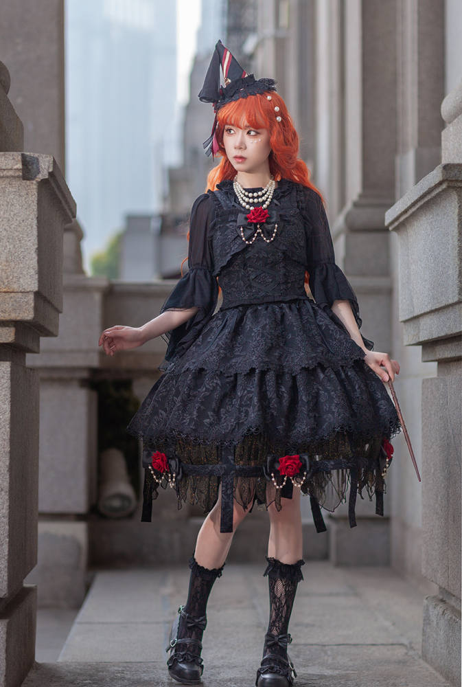 Infanta Witch's Apprentice Lolita Top and Skirt