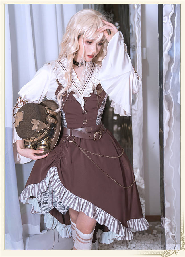 To Margaret Classic Lolita Vest, Blouse and Skirt