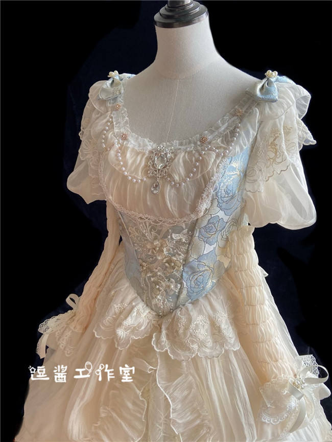 Crown Wedding Dress Lolita One Piece Dress