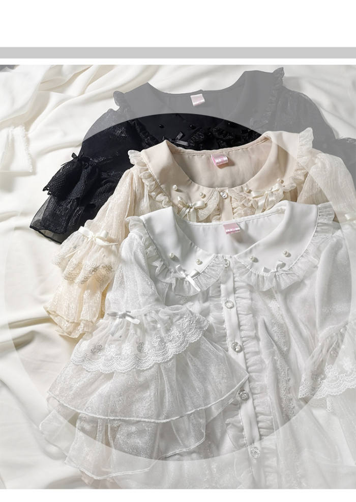 Sweet Rabbit Chiffon Lolita Blouse